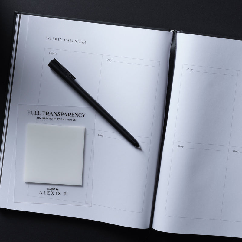 Full Transparency - Translucent Sticky Notes – curatedbyalexisp